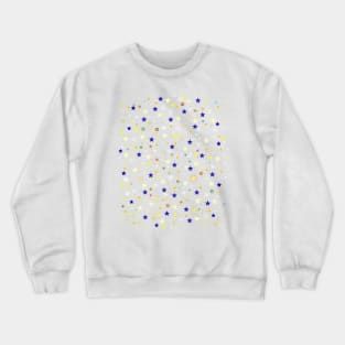 Starry Night Sky - Planet & Star Kaleidoscope Crewneck Sweatshirt